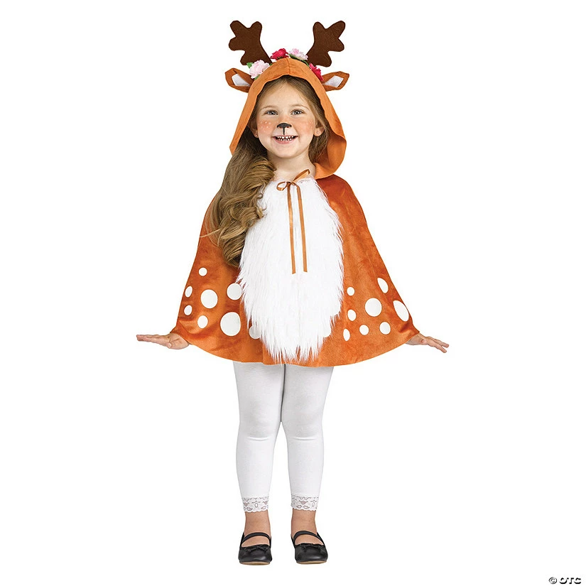 Cheapest π€© Girl's Hooded Deer Cape π - Image 2