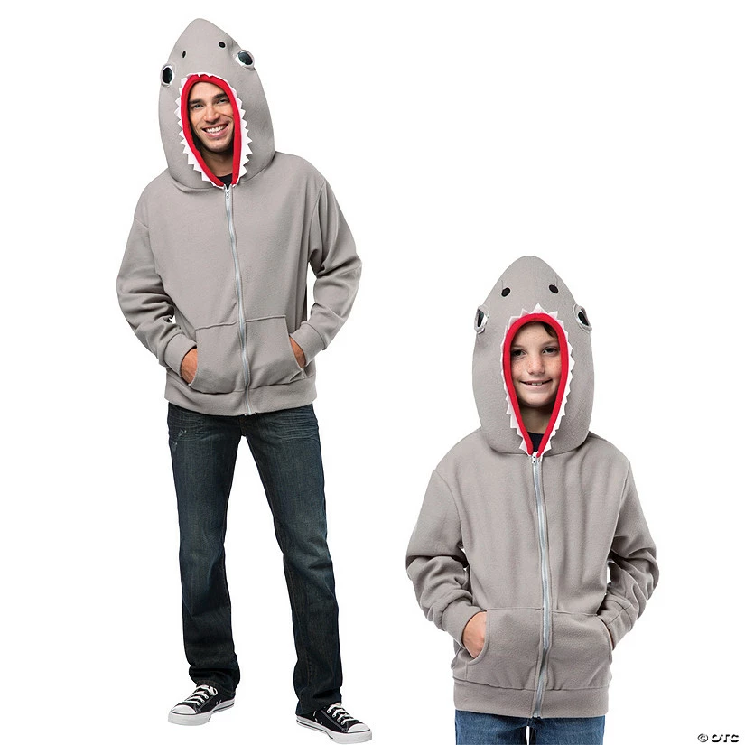 Buy ๐ Kid's Shark Hoodie Costume ๐งจ - Image 2