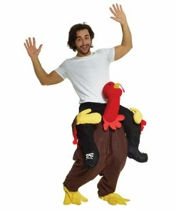 Best Pirce ⭐ Adult Turkey Piggyback Costume ⭐