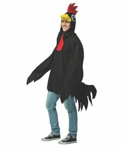 Hot Sale ๐ Adult's Black Rooster Costume ๐ฏ