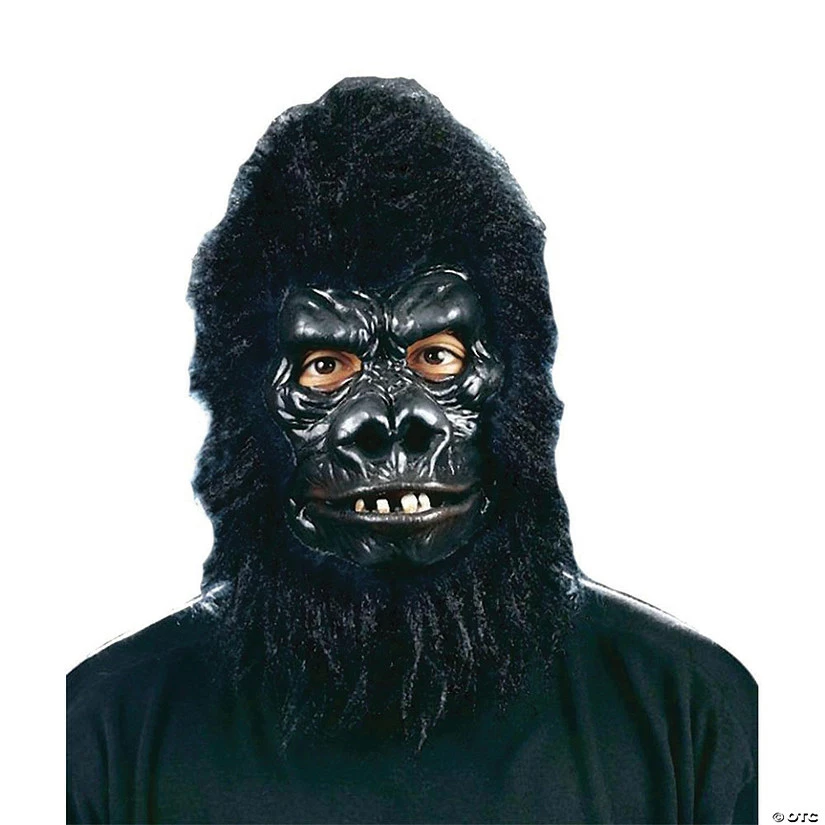 New π€© Adult's Deluxe Gorilla Mask π₯