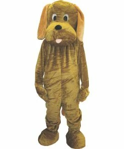 Best Pirce 👏 Adult's Floppy Ear Puppy 🐶 Dog Mascot Costume 🎉