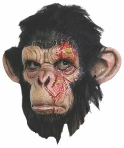 Budget ⭐ Adult's Infected Chimp Mask 🔥