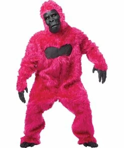 Promo 🤩 Adult's Pink Gorilla Costume ❤️