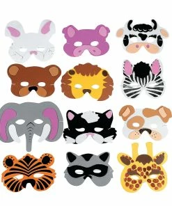 Brand new ✔️ Animal Masks- 12 Pc. 🧨
