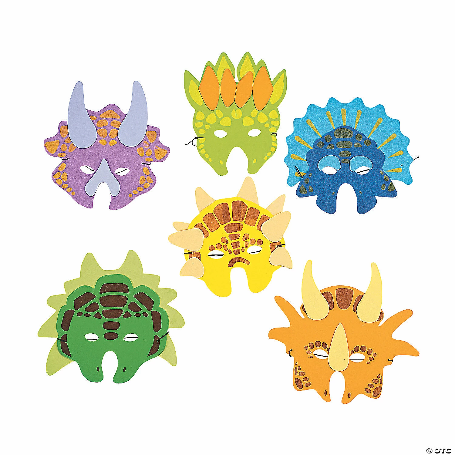 Cheap π₯° Dinosaur Masks- 12 Pc. π