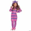 Promo 🔔 Girl's Cozy Cheshire Cat Costume 🛒