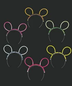 Discount 🛒 Glow Stick Cat Ear Headbands - 12 Pc. 😉