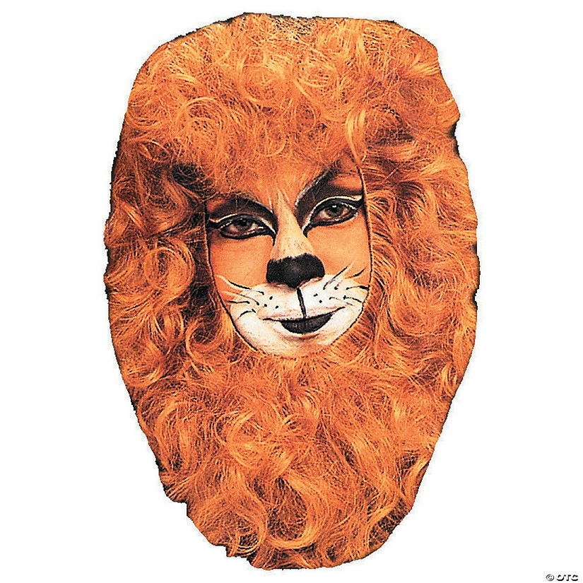 Wholesale π₯° Lion Face Hair Piece Mask π