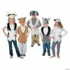 Promo ✔️ Nativity Costume Animal Slip-On Vest & Hat Sets - 10 Pc. ⭐