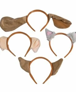 Cheapest 🎉 Plush Puppy Ear Headbands Assortment- 12 Pc. 🌟