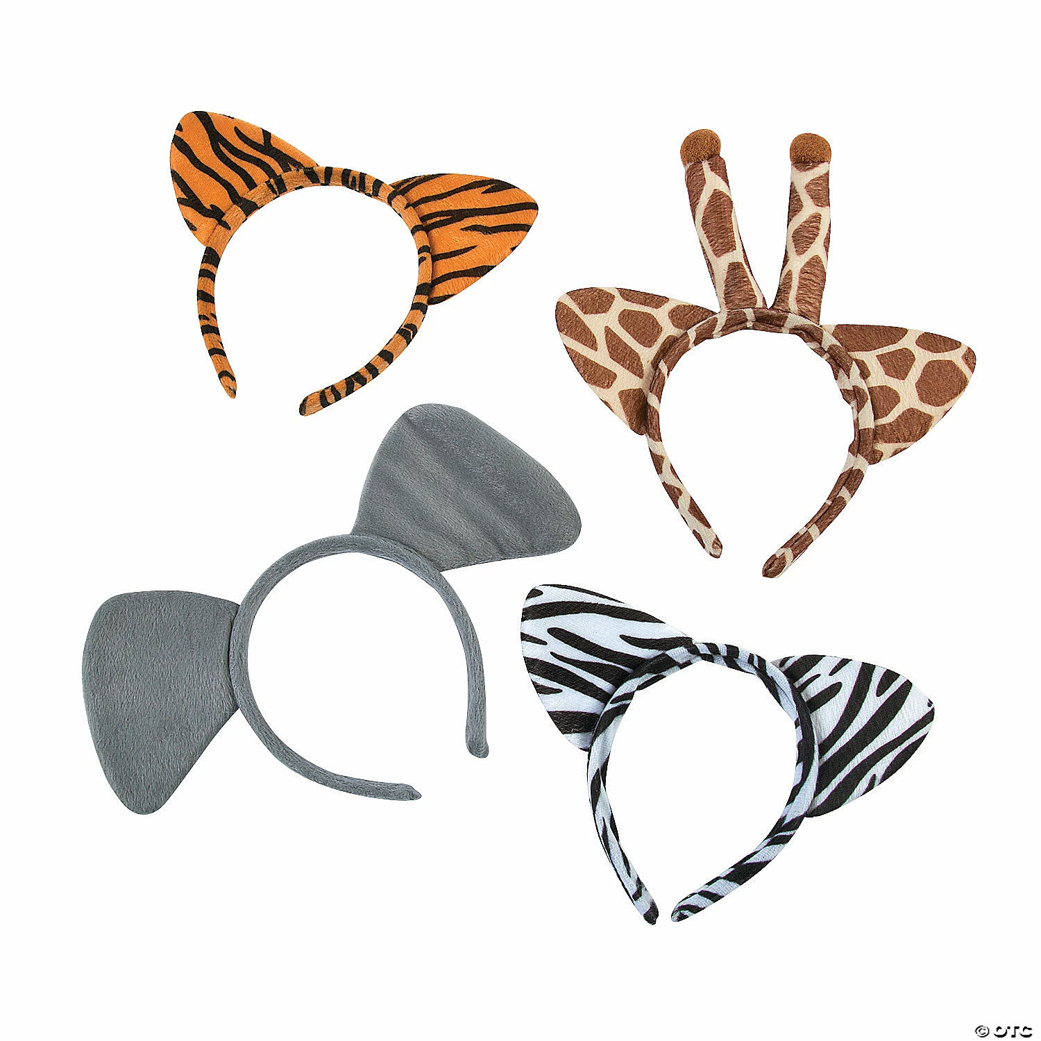 Cheap π Plush Zoo Animal Ear Headbands - 12 Pc. β¨