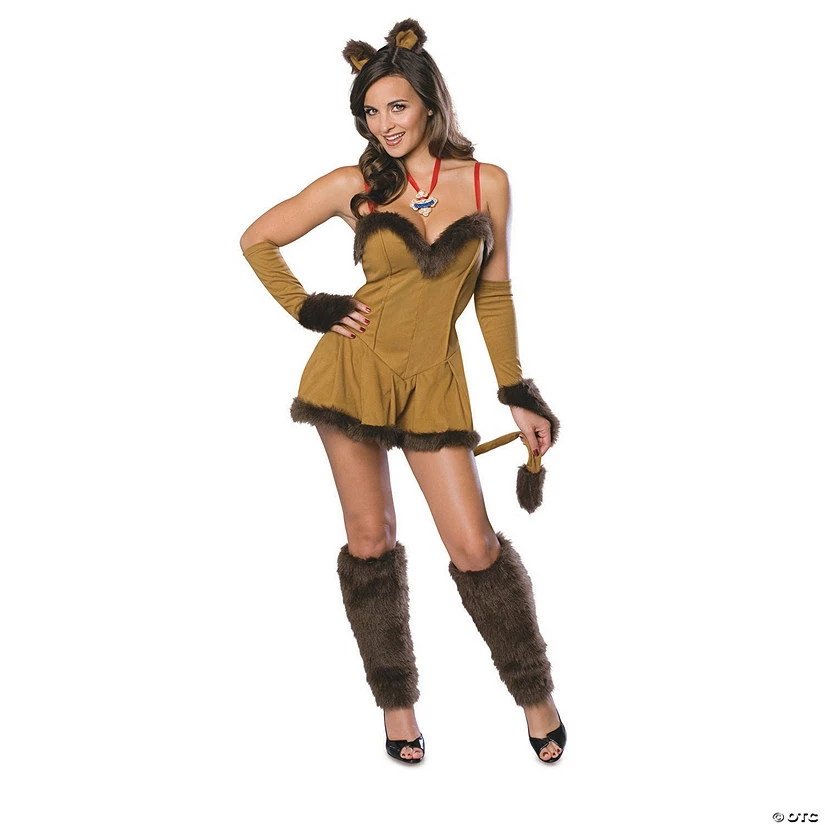 Coupon π Womenβs The Wizard of Ozβ’ Cowardly Lioness Costume - Extra Small π - Image 2