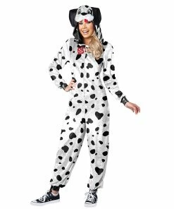 Best Pirce 🌟 Tween Dalmation Onesie Costume 👍