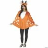 Flash Sale ❤️ Women's Poncho Character Costume - Faun 👍