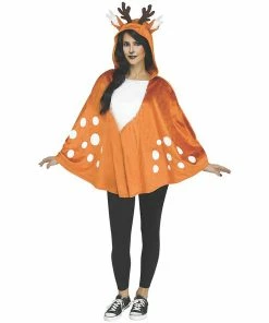 Flash Sale ❤️ Women's Poncho Character Costume - Faun 👍