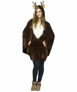 Coupon βοΈ Women's Reindeer Or Santa Poncho β